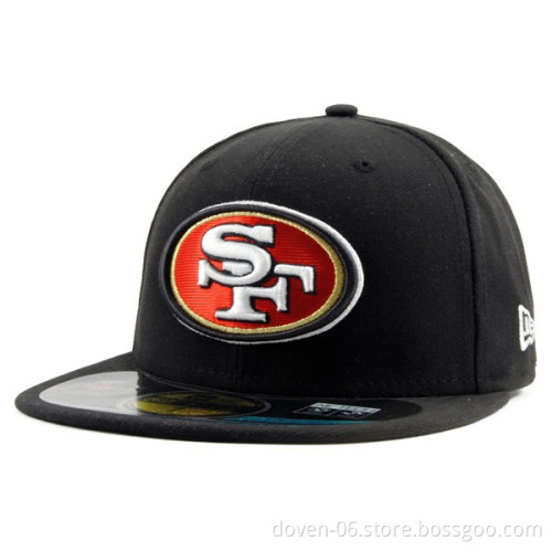 2015 Baseball cap black leather snapback hat